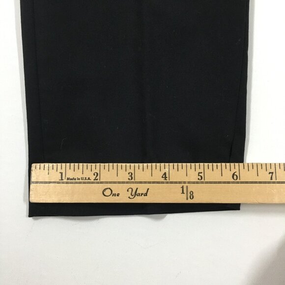 H&M Pants Womens 6 Dress Pants Trouser Slit Sides Pockets Ankle Length Black - Picture 10 of 13